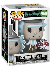 Фигура Funko POP! Animation: Rick & Morty - Rick with Funnel Hat (Special Edition)